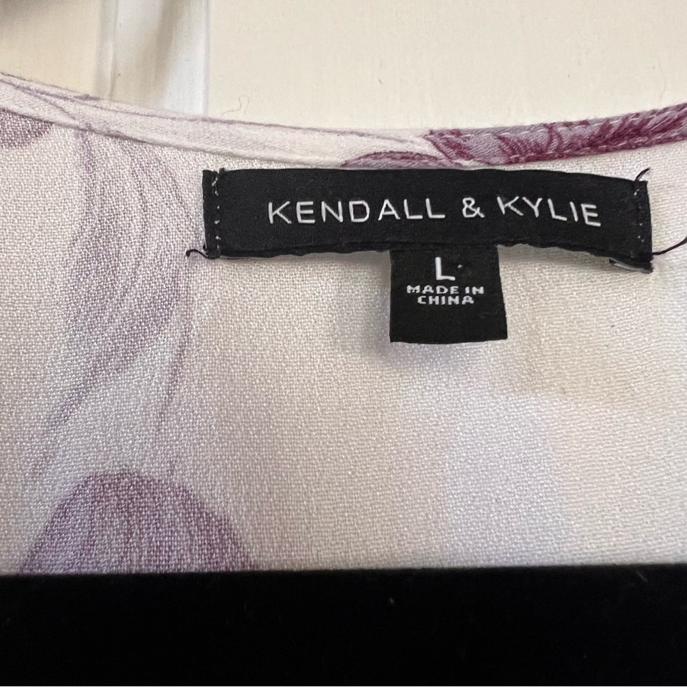 Floral large romper Kendall Kylie R46 - Picture 5 of 9
